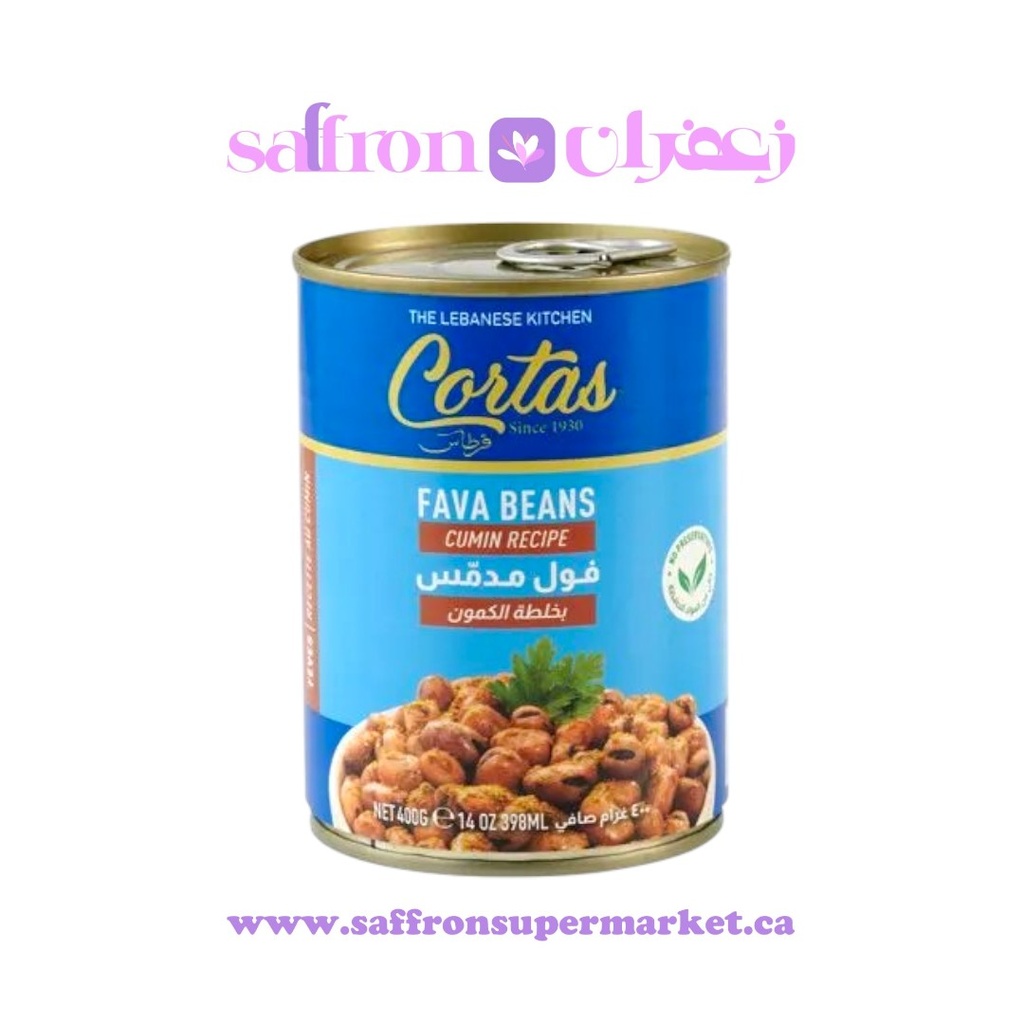 Cortas Fava Beans (Cumin Recipe) - 398ml 