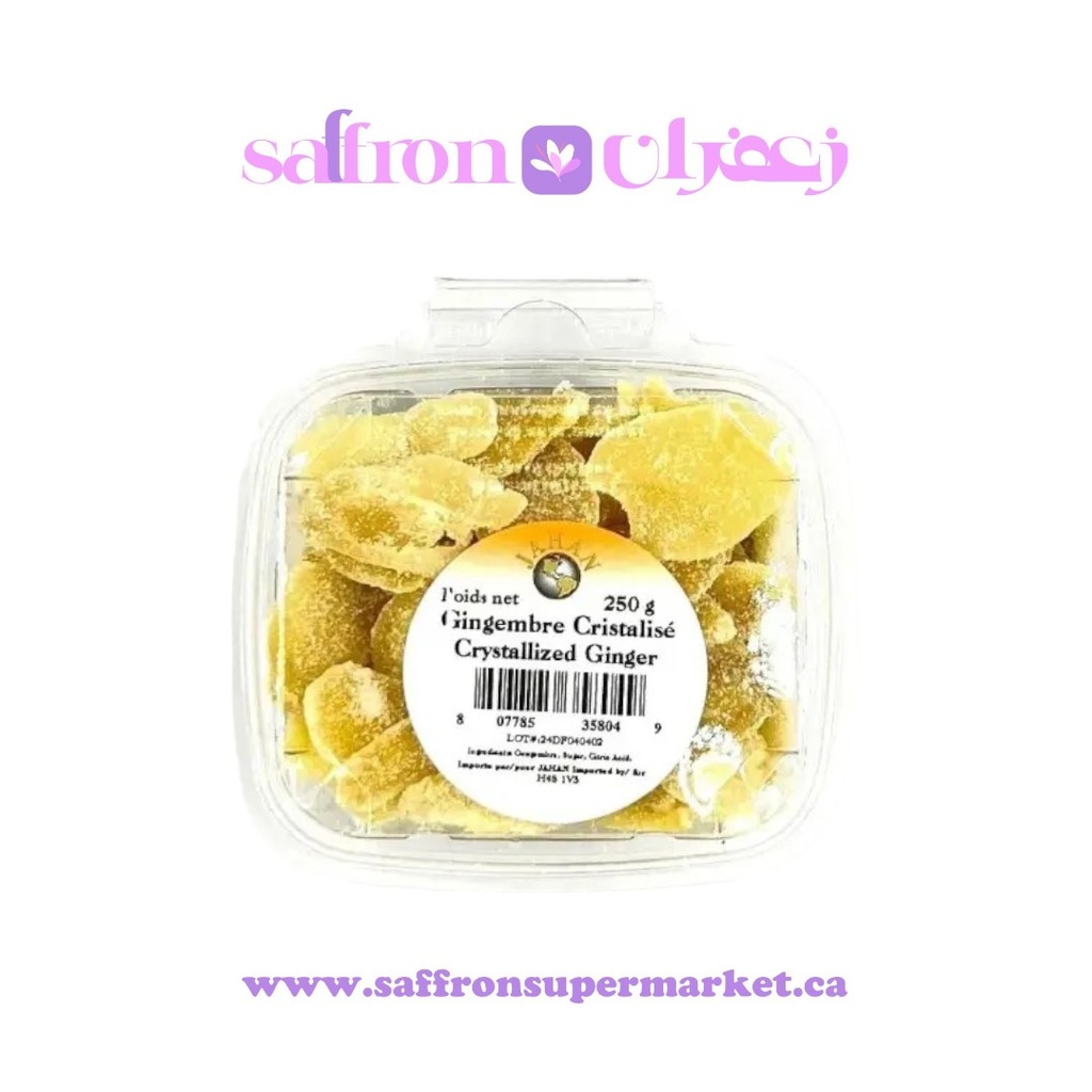 Jahan Crystallized Ginger - 250g