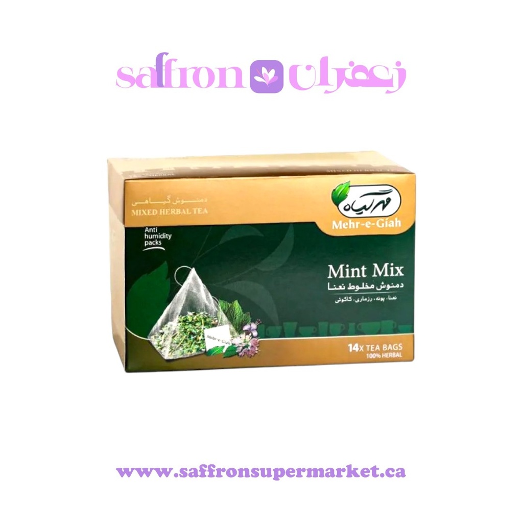 Mehr Giah Mint Mix Tea – 14 Bags