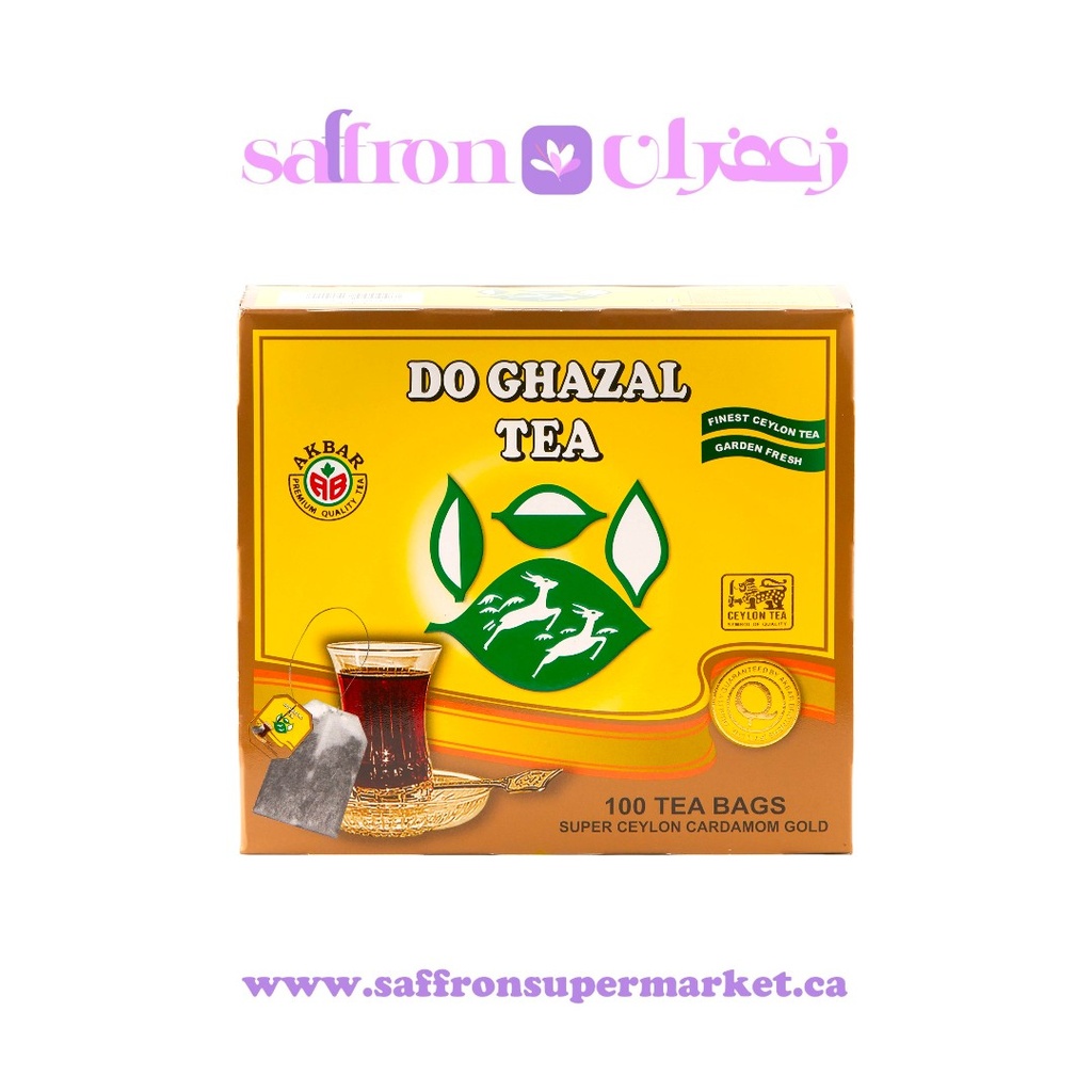 Do Ghazal Cardamom Tea – 100 Tea Bags