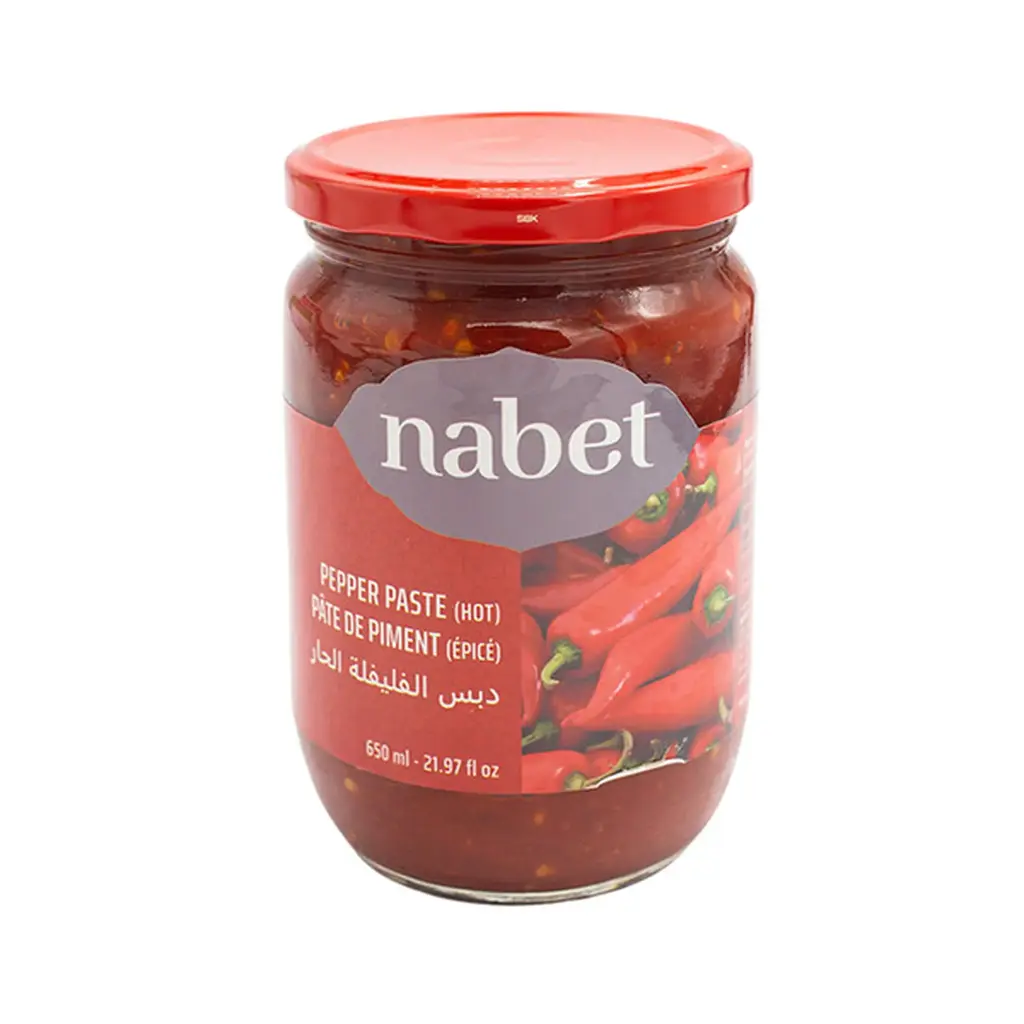 CRUSHED HOT PEPPERS PASTE - 375 ML