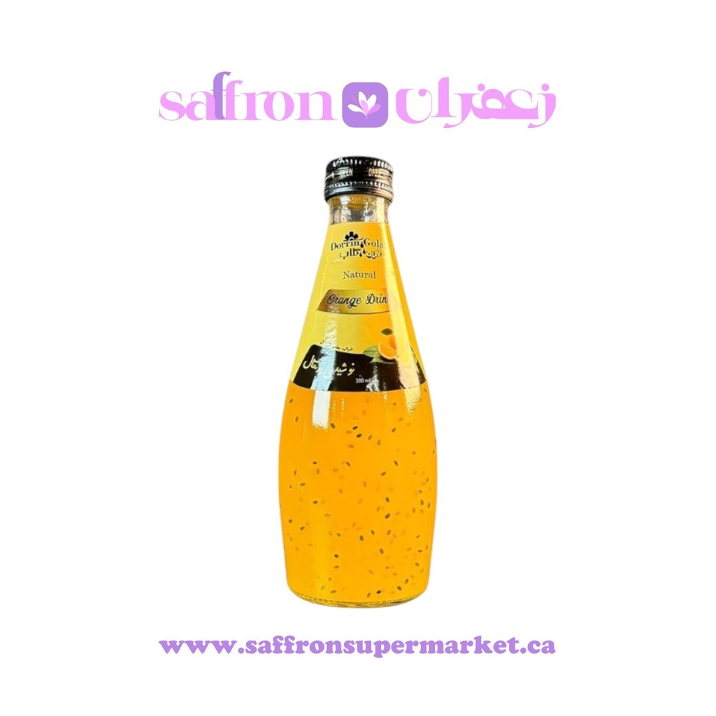 Dorrin Golab Mango Basil Seed Drink - 300ml