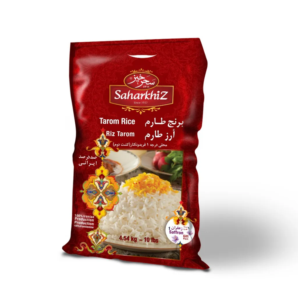 Saharkhiz Persian Taroom Rice – 10lb
