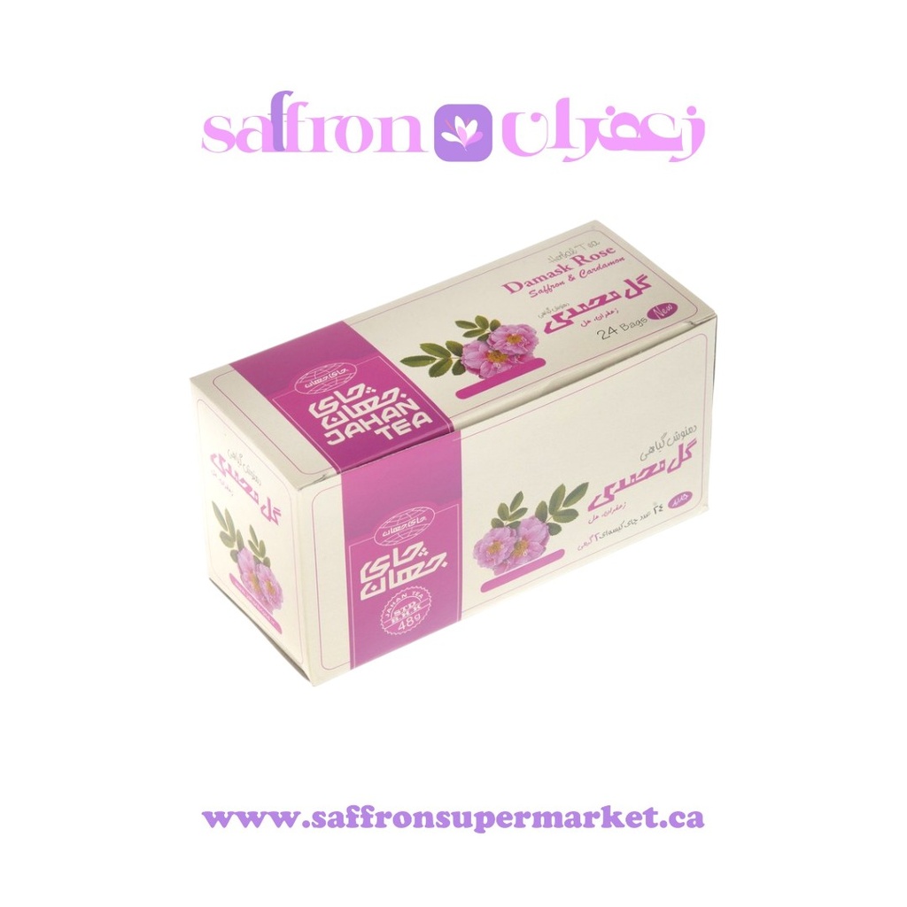Jahan Gol Mohammadi Rose Tea – 24 Tea Bags